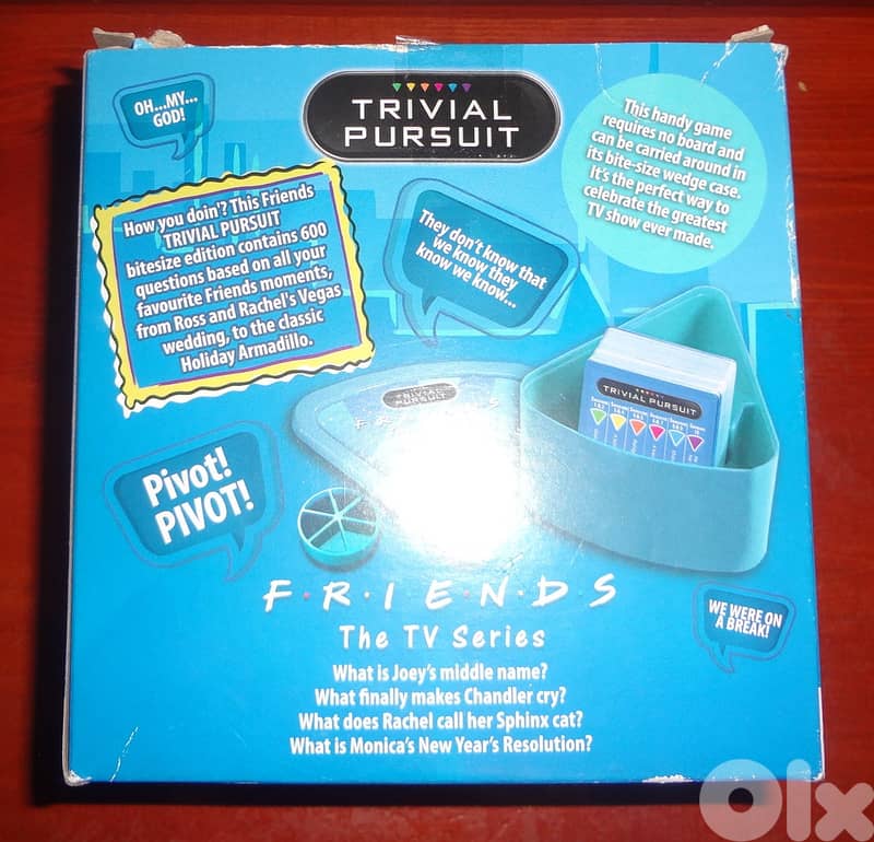 Friends trivia game 1