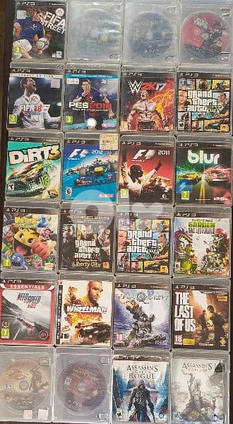 Giant collection of Ps3 games used for sale in leb 3