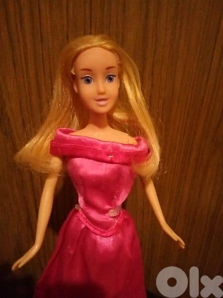 Princess AURORA SLEEPING BEAUTY as new Disney SIMBA doll+Crown+Shoes 1