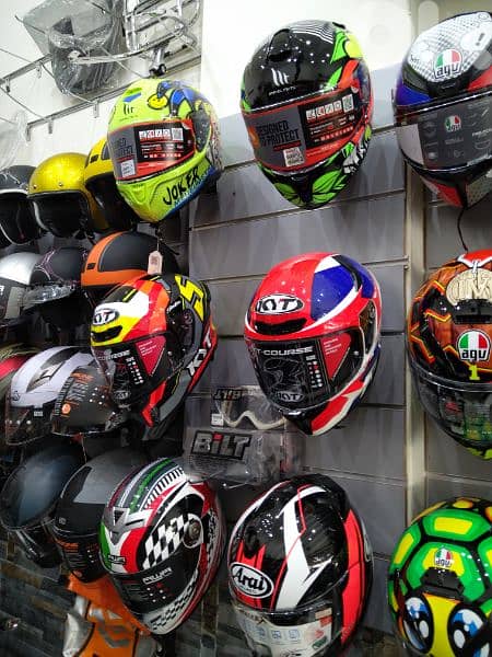 AGV , LS2 , Acerbis , MT , kyt , Arai , Awa , shark ,Beon 17