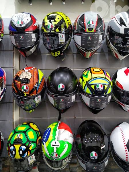 AGV , LS2 , Acerbis , MT , kyt , Arai , Awa , shark ,Beon 19