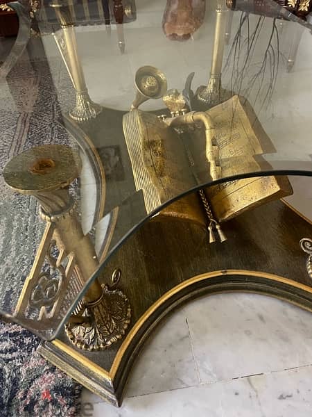 نحاس قصلي center table vintage 9