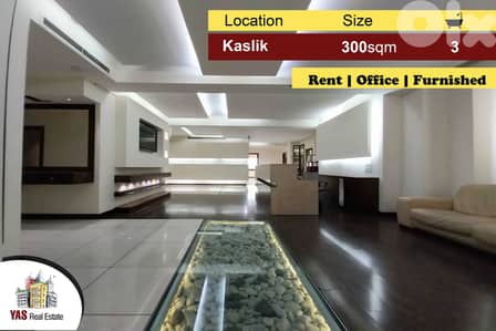 Kaslik 300m2 | Rent | Office | Prime Location | Perfect Investment | I