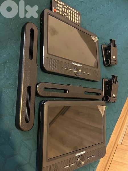 Silvercrest portable car dvd player 9 inch 3