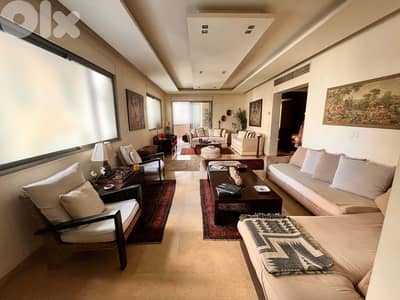 HIGH-END APT IN CARRE D'OR , ACHRAFIEH (250Sq) 3 BEDROOMS , (AC-568)