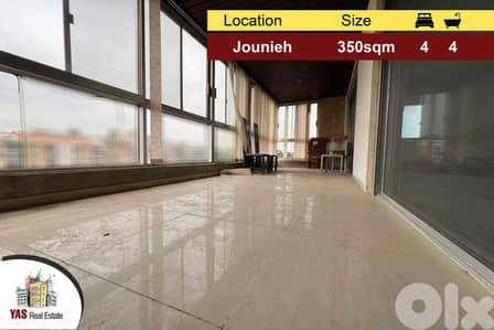 Jounieh 350m2 | Panoramic View | Well Maintained | Classic | EH |