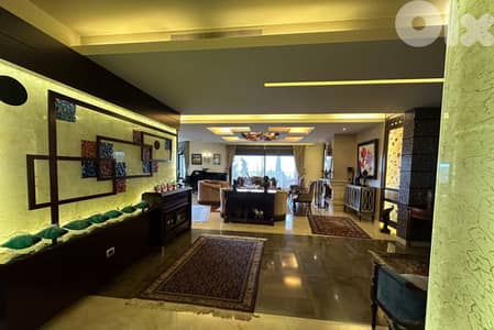 BROUMANA PRIME (510SQ) FURNISHED WITH JACUZZI , (BR-287)