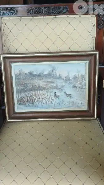 لوحة رسم زيتي اوروبية