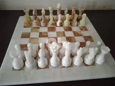 Original onyx chess 40×40cm christmas gift