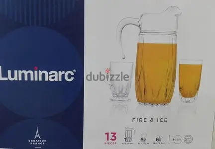 luminarc brand set of 13 pieces