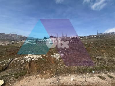 Near Laklouk Ski Resort, land+open view 4 sale in Laklouk - لقلوق