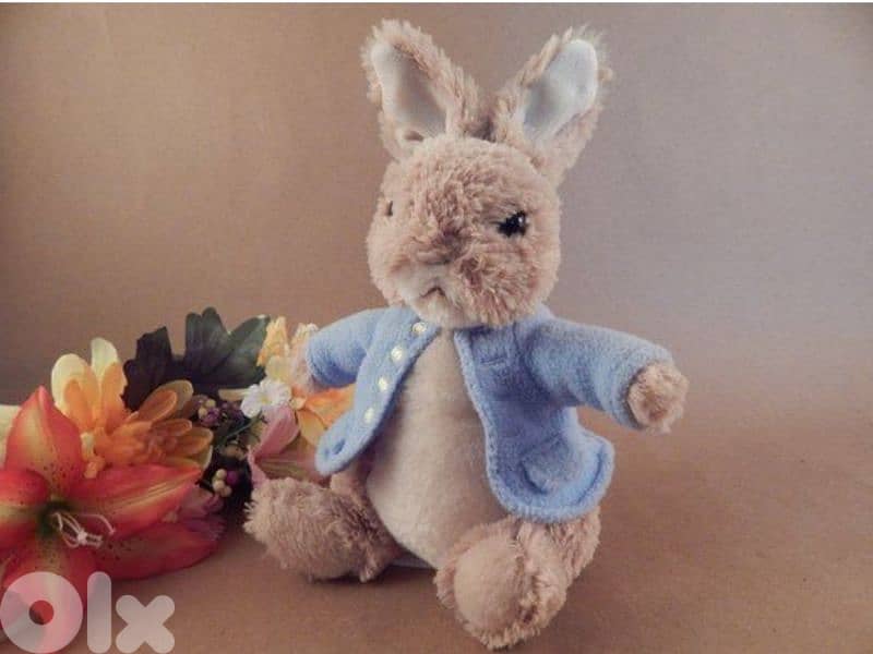 Original Peter Rabbit movie cast plush toy 0
