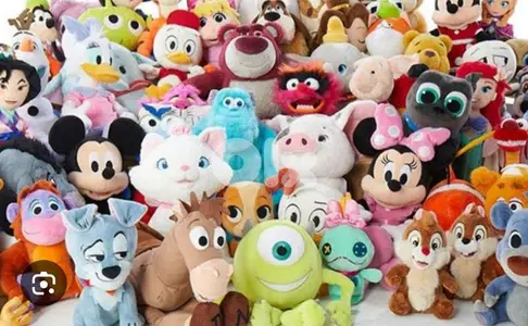 Huge collection of plush toys