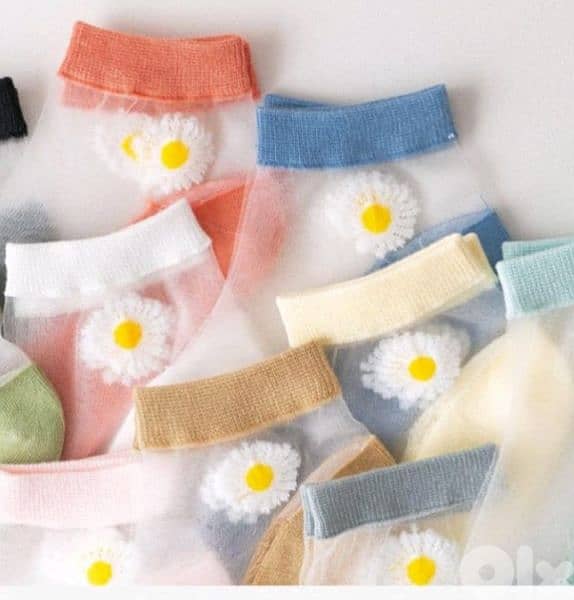 women's transparent silk socks 8