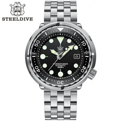 Steeldive steel dive 300m diving watch SD1975 diver watch ساعة غطس