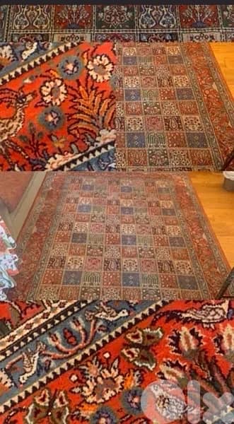 Carpets Ajami / قُمّ ثُريّا- handmade-silk&wool/ discount for 2 2