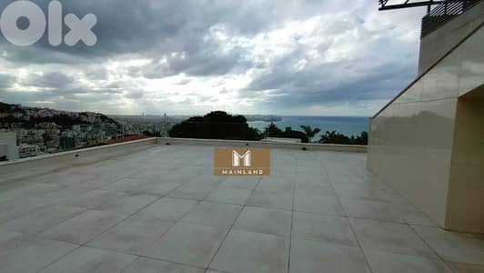 Apartment for Sale in Rabieh Sea view شقة للبيع في الرابية مطلة البحر