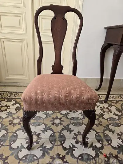 Carved dining table