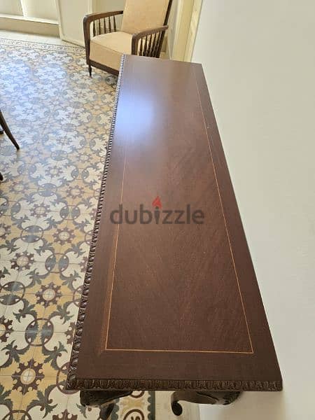 Carved dining table 2