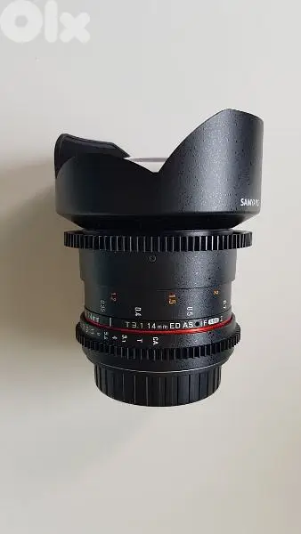 SAMYANG Cine Lenses T 3.1 / 14 mm VD SLR II CANON