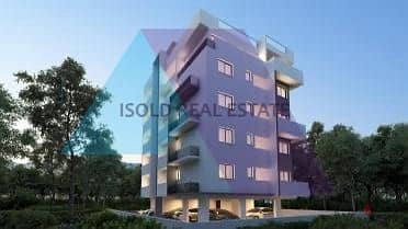 Luxurious 120 m2 apartment with a garden for sale in Larnaca