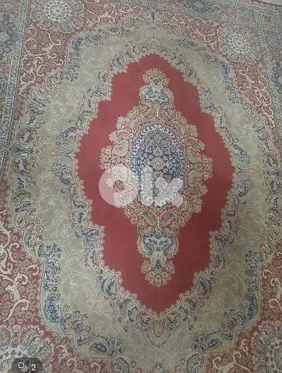 للبيع سجادة كبيرة للصالون اوروبي 340x250m مستعملة قليل
