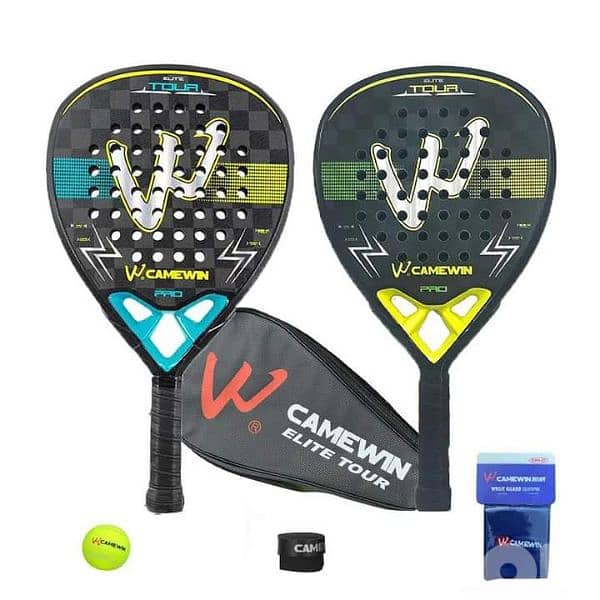 18k carbon PAdel Racket 1