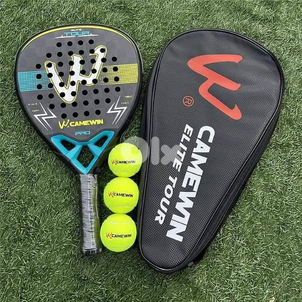 18k carbon PAdel Racket 3