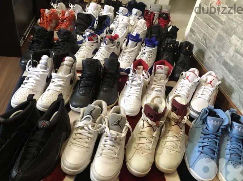 jordan retro nike basketball shoes collectible!!SELLING ALL TOGETHER!! 1