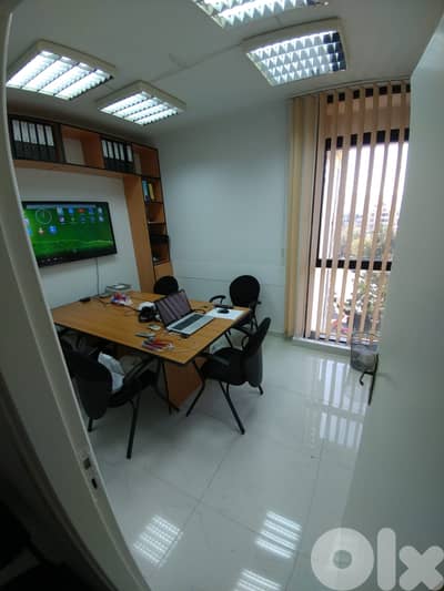 Fully equipped Office in Mansourieh مكتب للاجار في المنصورية Fully equipped Office in Mansourieh مكتب للاجار في المنصورية