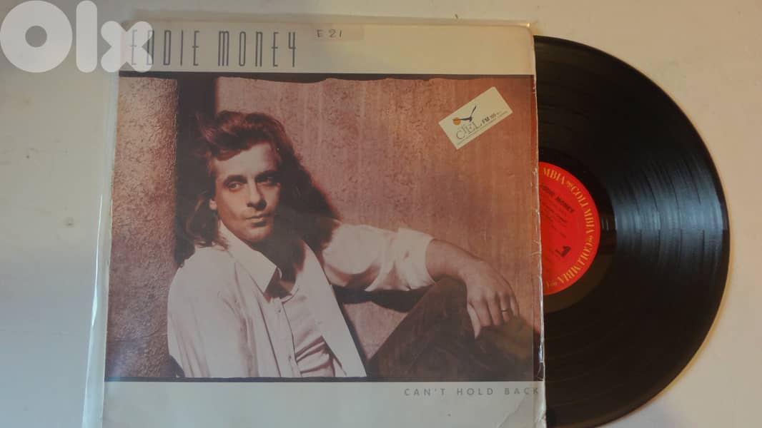 Eddie Money – Can't Hold Back vinyl album 0