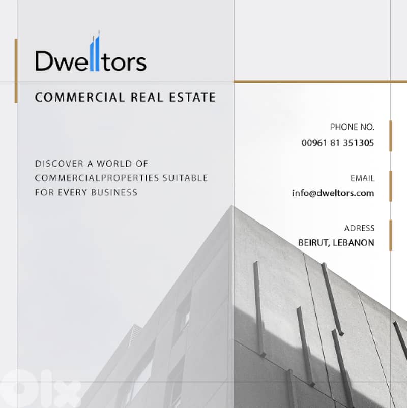 Warehouse for sale in ROUMIEH - 2800 SQM - 4 M Height 0