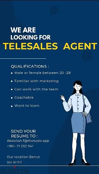 Telesales consultant