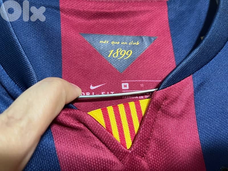 Messi the goat final Berlin 2015 barcelona home special nike kit 6