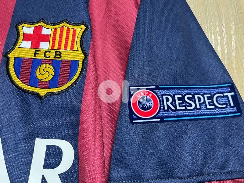 Messi the goat final Berlin 2015 barcelona home special nike kit 9