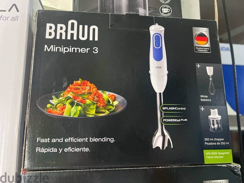 Braun MultiQuick MQ3025 700W hand blender set 3