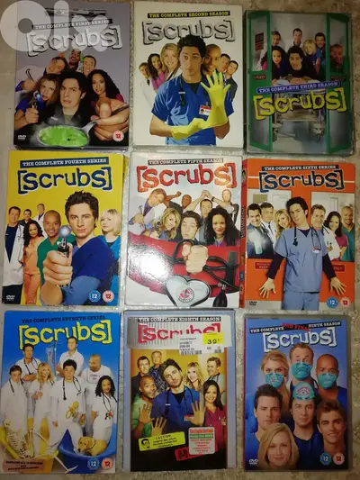 Scrubs complete 9 seasons on original dvds