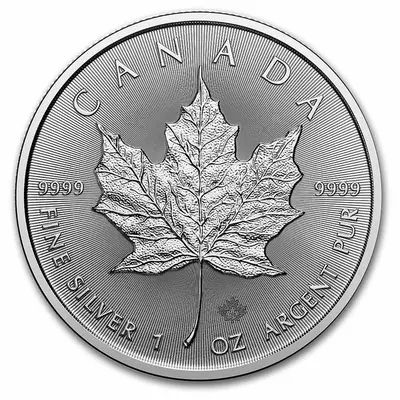 2024 Canada 1 oz Silver Coin - Maple Leaf (PCGS First Strike)