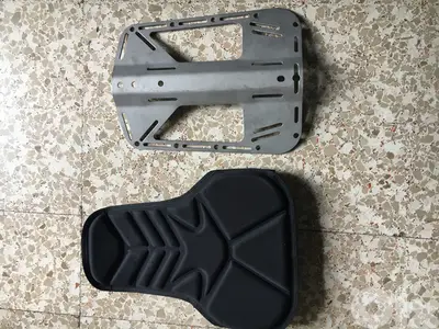 BCD back plate with nylon cover