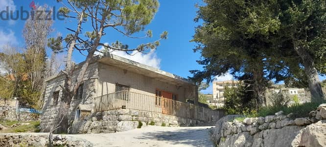 2500 sqm Land with 80 m House for sal in Kfardebian Keserwan