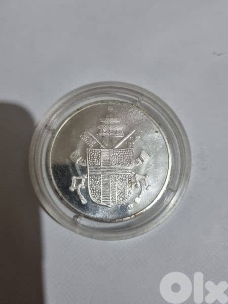 from Rome  old coin  Jhon paul 2 0