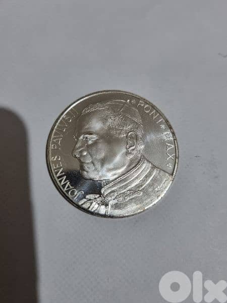 from Rome  old coin  Jhon paul 2 10