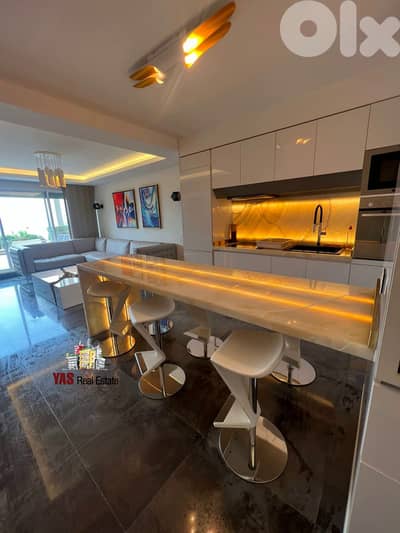 Tabarja / Aqua 70m2 | Terrace | Furnished | Sea View | Aqua 2 | AC