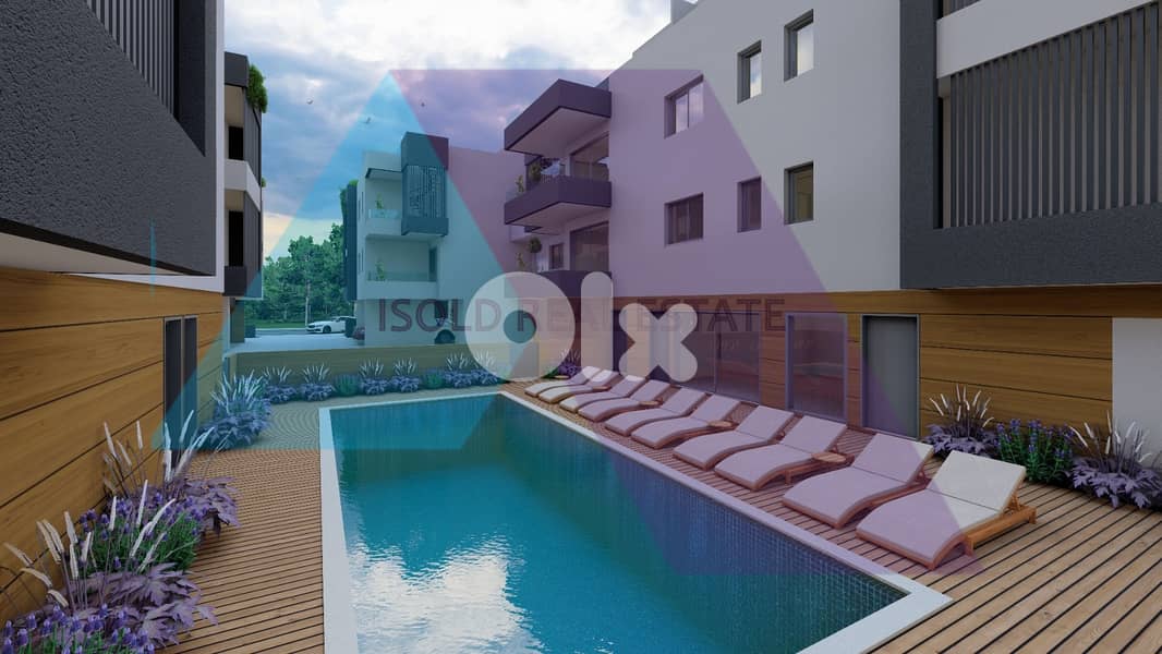 2 bedroom apartment+90m2 roof terrace+shared pool for sale in Larnaca 0