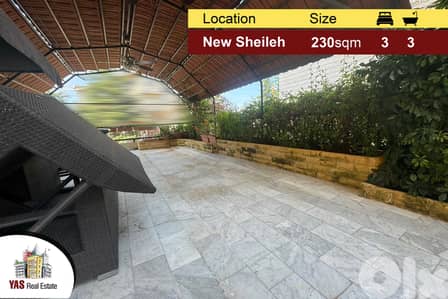 New Sheileh 230m2 | 230m2 Terrace | Well Maintained | Luxury | EL |