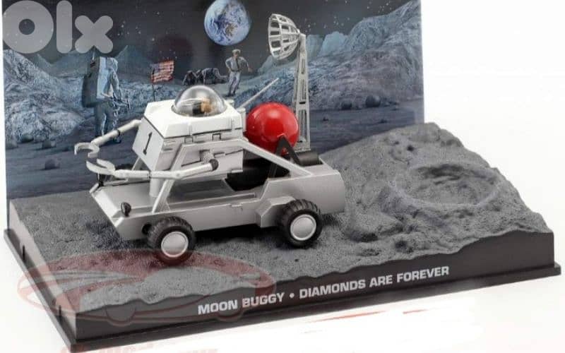 Moon Buggy (James Bond The Movie) diecast car model 1;43. 0