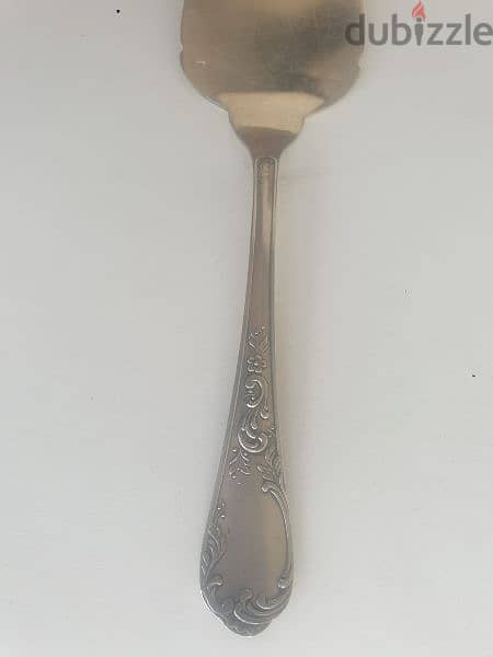 vintage Francois frionnet cake server silver 120 plated marly style 4