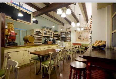 Well designed French cafe equipped sami el solh