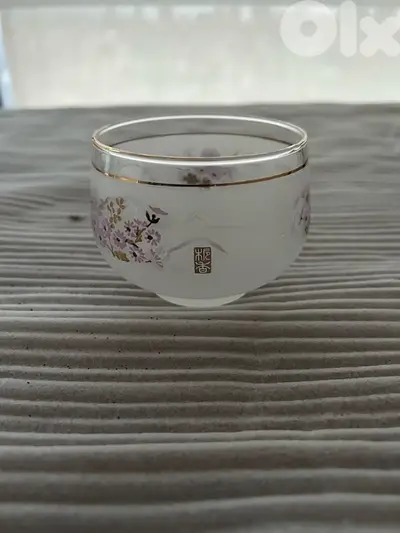 Collectible Japanese Glass Cups