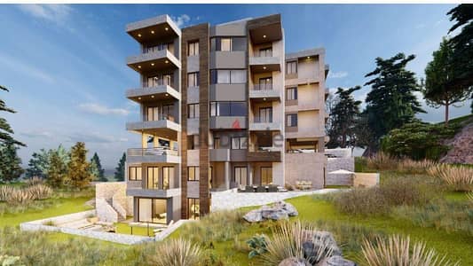 Under construction with garden in Jouret el Ballout